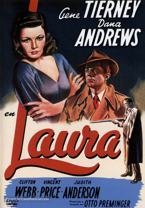 Laura - Spanish DVD movie cover