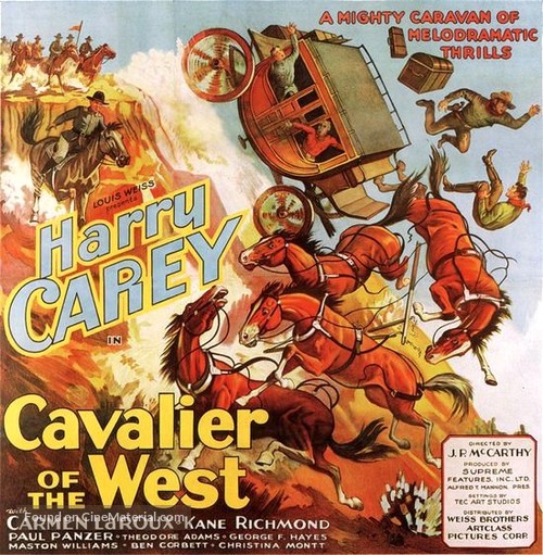 Cavalier of the West - Movie Poster