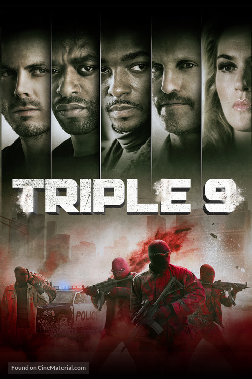 Triple 9 - DVD movie cover