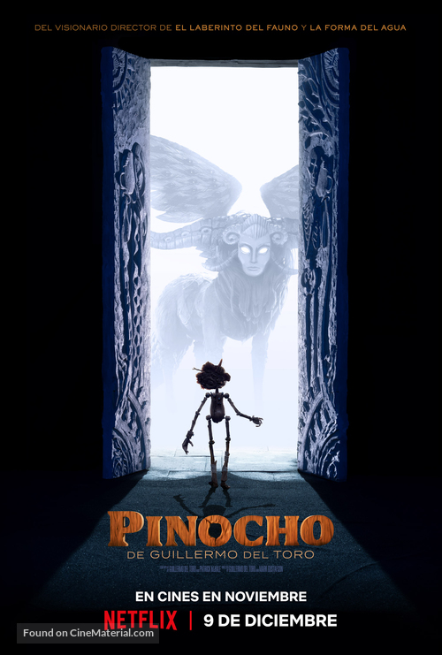 Guillermo del Toro&#039;s Pinocchio - Spanish Movie Poster