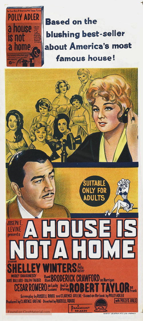 A House Is Not a Home - Australian Movie Poster