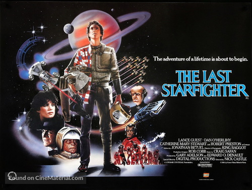 The Last Starfighter - British Movie Poster