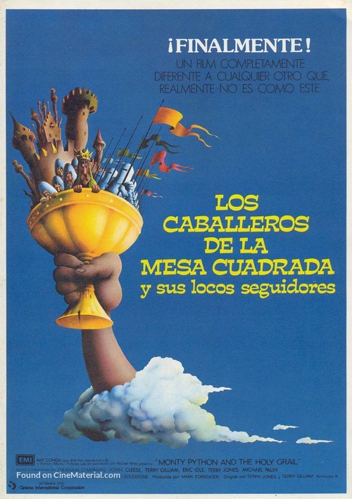 Monty Python and the Holy Grail - Spanish Movie Poster