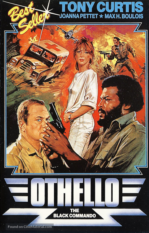 Otelo (Comando negro) - Swedish Movie Cover