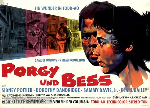 Porgy and Bess - German Movie Poster