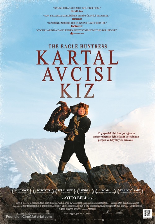 The Eagle Huntress - Turkish Movie Poster