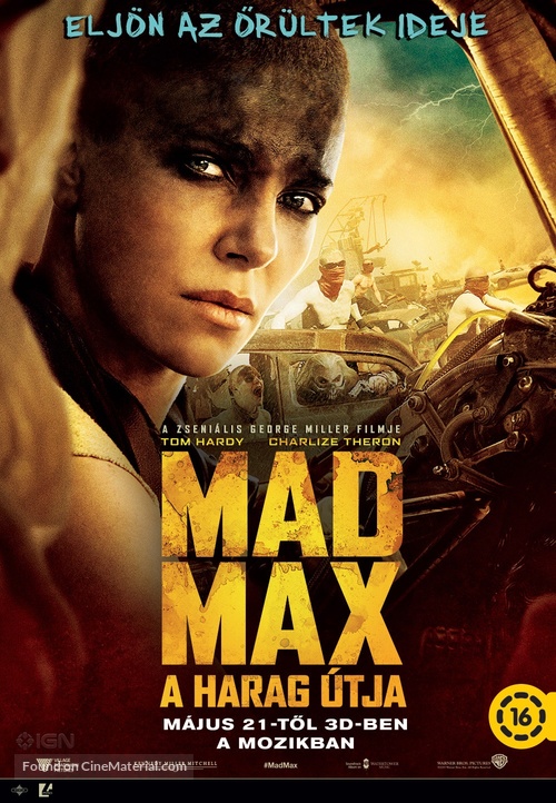 Mad Max: Fury Road - Hungarian Movie Poster