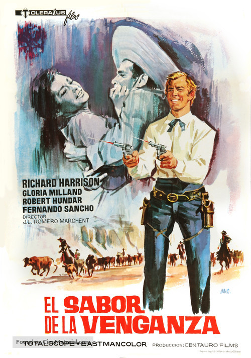 Sabor de la venganza, El - Spanish Movie Poster
