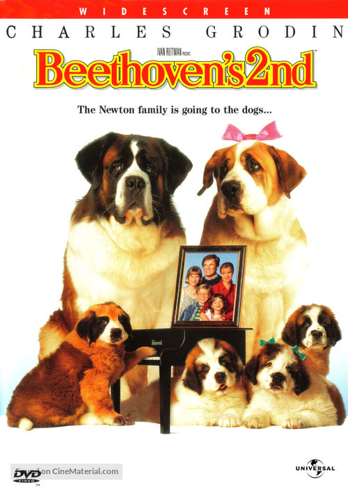 Beethoven&#039;s 2nd - DVD movie cover