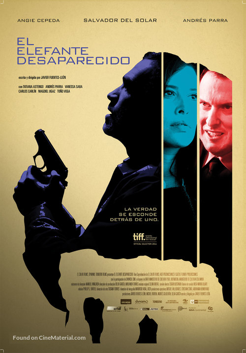 El elefante desaparecido - Colombian Movie Poster