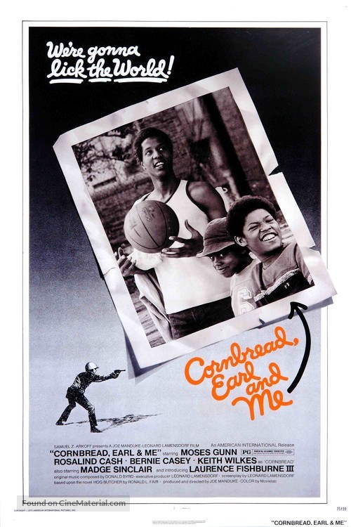 Cornbread, Earl and Me - Movie Poster