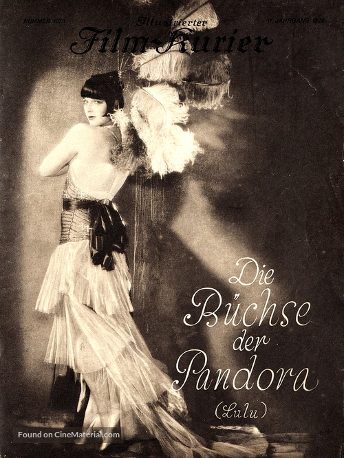 Die B&uuml;chse der Pandora - German poster