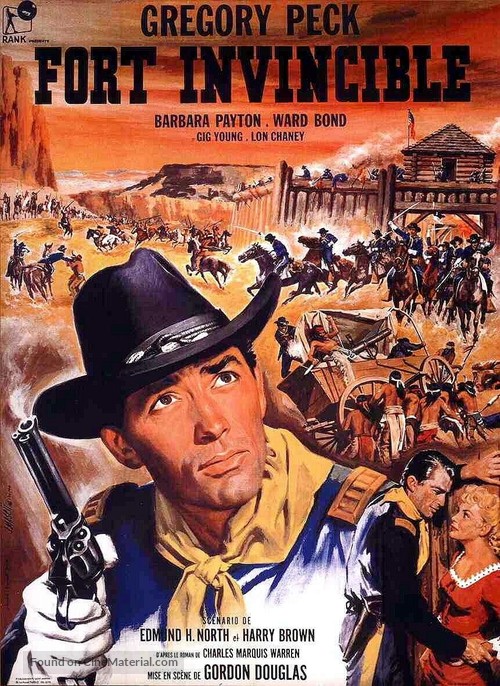 Only the Valiant - French Movie Poster
