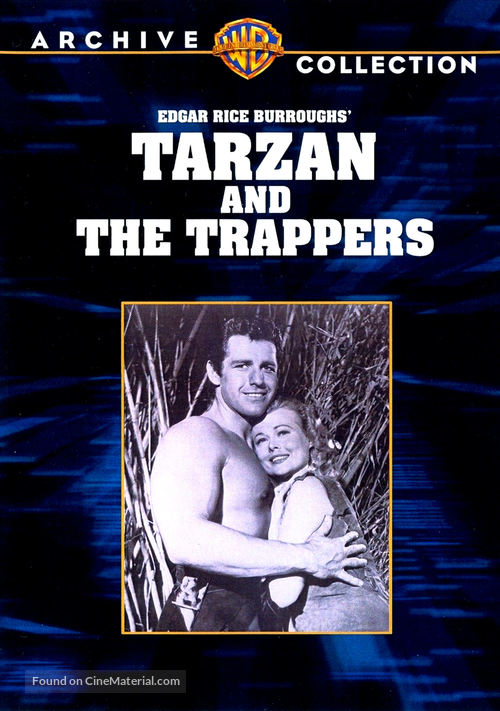 Tarzan and the Trappers - DVD movie cover