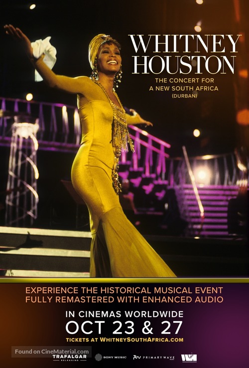 Whitney Houston - The Concert for a New South Africa (Durban) - Movie Poster