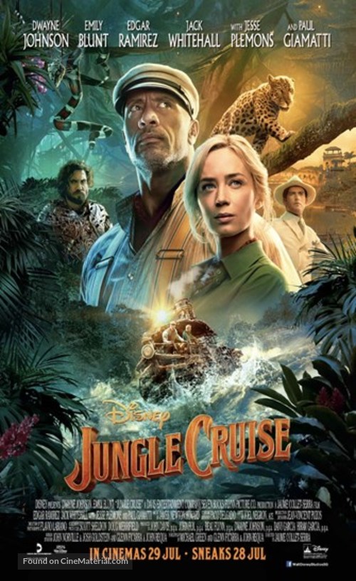 Jungle Cruise - Singaporean Movie Poster