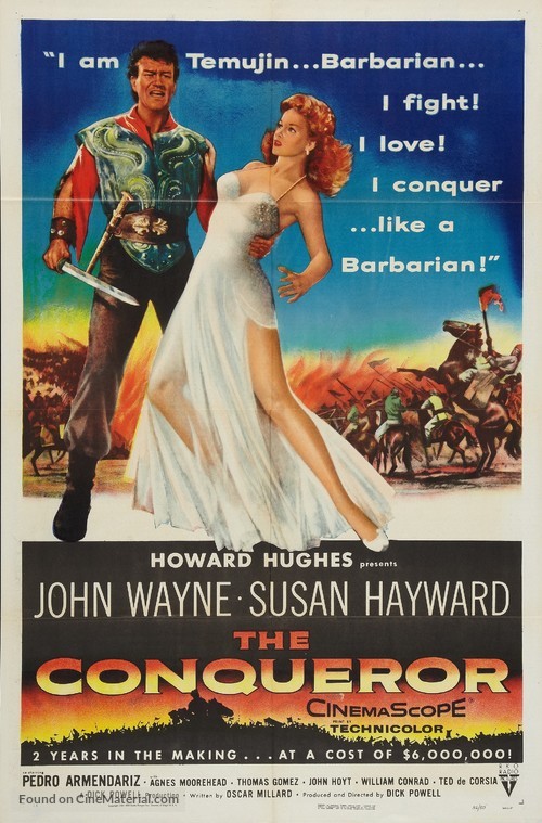 The Conqueror - Movie Poster