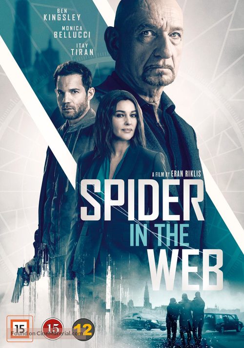 Spider in the Web - Danish DVD movie cover