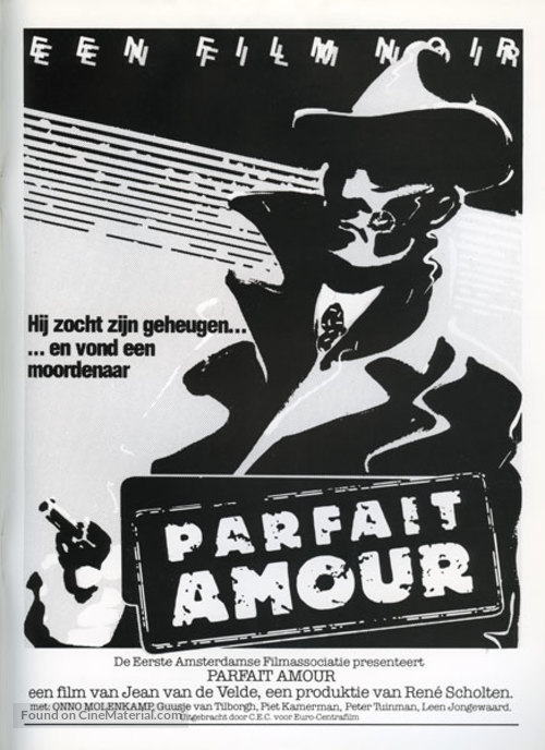 Parfait amour - Dutch Movie Poster