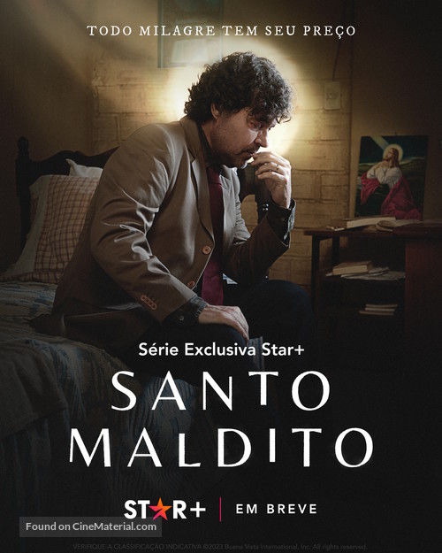 &quot;Santo Maldito&quot; - Brazilian Movie Poster