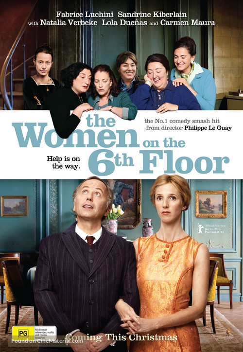 Les femmes du 6&egrave;me &eacute;tage - Australian Movie Poster