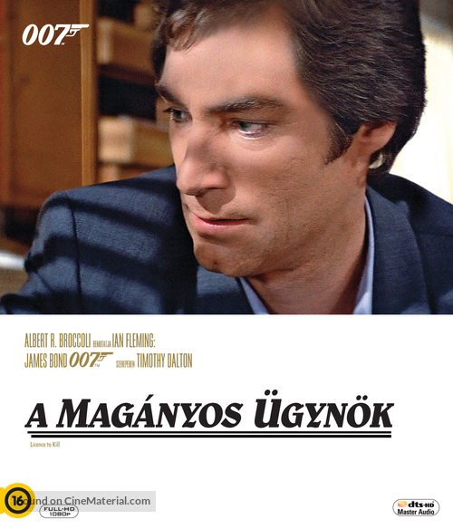 Licence To Kill - Hungarian Movie Cover