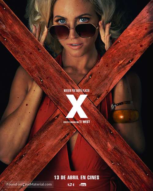 X - Spanish Movie Poster