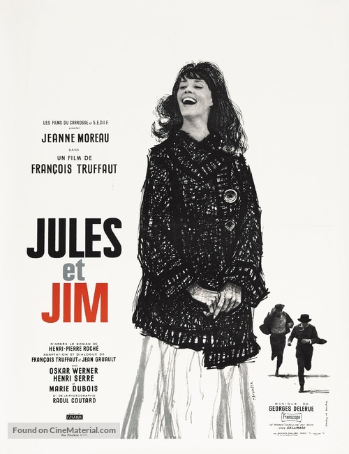 Jules Et Jim - French Movie Poster