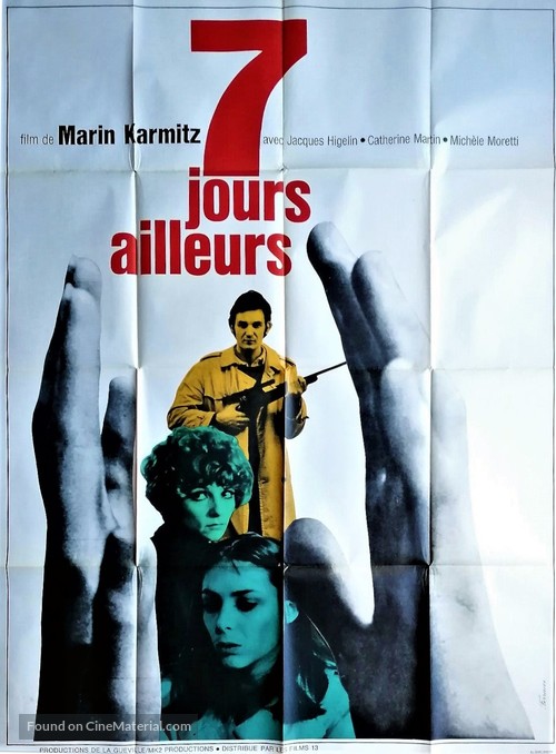 Sept jours ailleurs - French Movie Poster