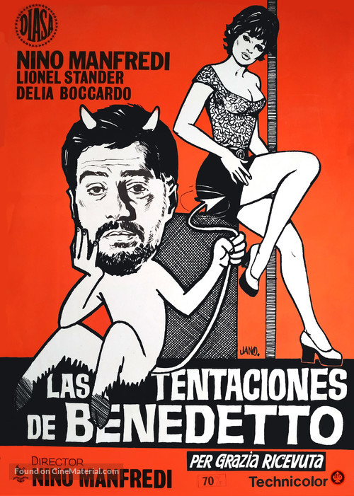 Per grazia ricevuta - Spanish Movie Poster