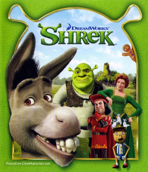 Shrek - French Blu-Ray movie cover