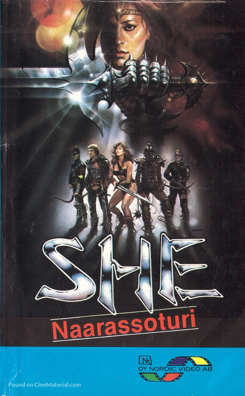 She - Finnish VHS movie cover