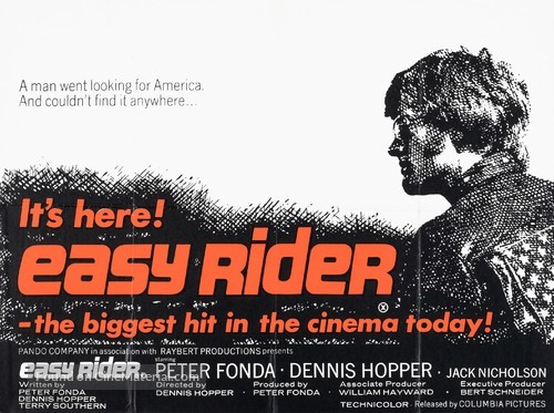 Easy Rider - British Movie Poster