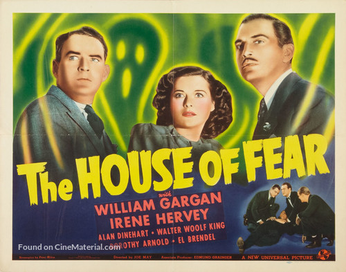 The House of Fear - Movie Poster