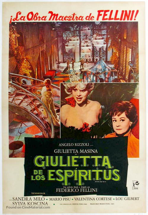 Giulietta degli spiriti - Argentinian Movie Poster