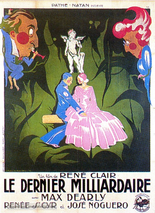 Le dernier milliardaire - French Movie Poster
