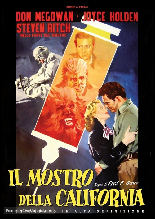 The Werewolf - Italian DVD movie cover
