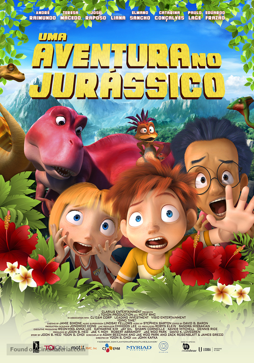 Dino Time - Portuguese Movie Poster