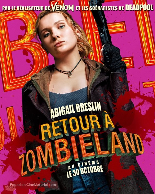 Zombieland: Double Tap - French Movie Poster