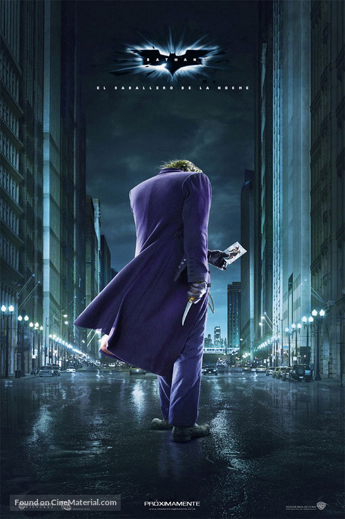 The Dark Knight - Spanish Movie Poster