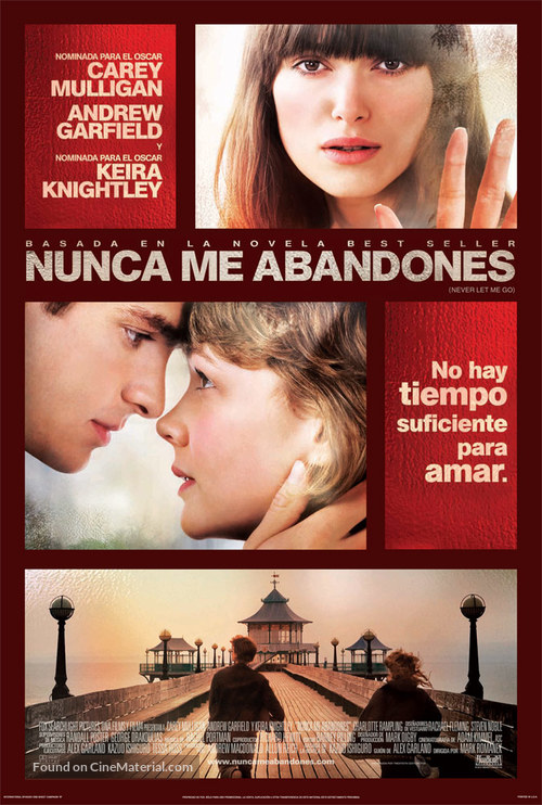 Never Let Me Go - Mexican Movie Poster