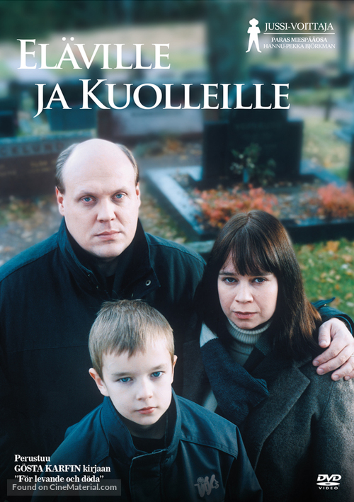 El&auml;ville ja kuolleille - Finnish DVD movie cover
