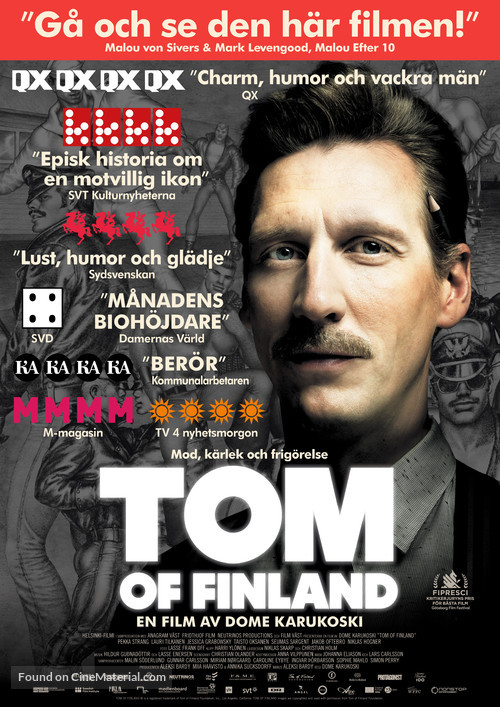 Tom of Finland - Swedish Movie Poster