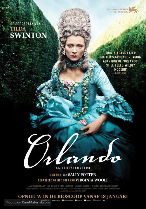 Orlando - Dutch Movie Poster