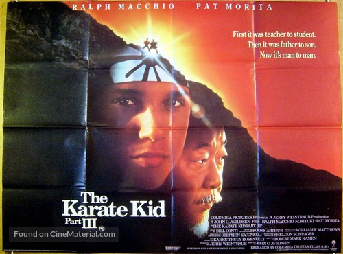 The Karate Kid, Part III - British Movie Poster