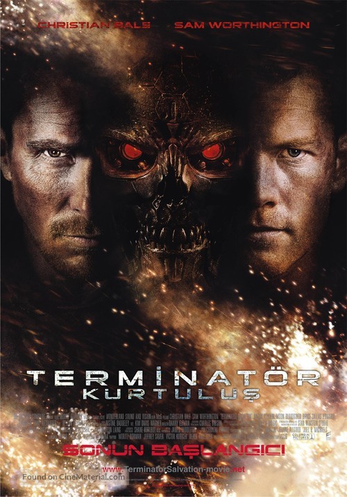 Terminator Salvation - Turkish Movie Poster