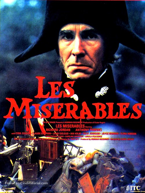 Les Miserables - British Movie Poster