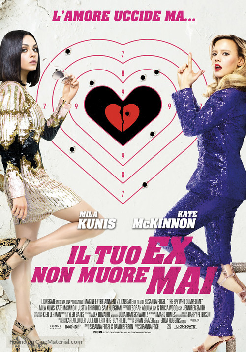 The Spy Who Dumped Me - Italian Movie Poster