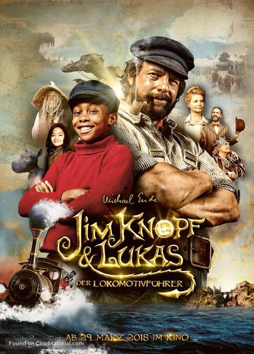 Jim Knopf und Lukas der Lokomotivf&uuml;hrer - German Movie Poster