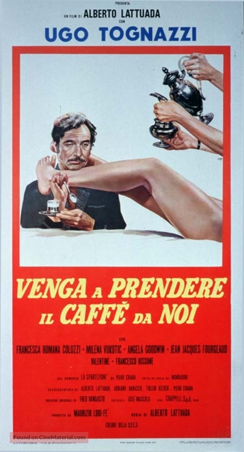 Venga a prendere il caff&egrave; da noi - Italian Movie Poster